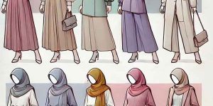 Perpaduan Warna Hijab dan Busana untuk Tampilan Elegan